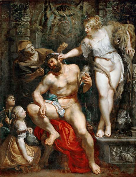 Hercules and Omphale de Peter Paul Rubens