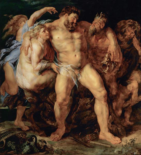 P. P. Rubens / The drunken Hercules de Peter Paul Rubens