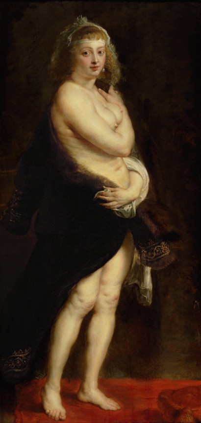 Portrait of Hélène Fourment de Peter Paul Rubens