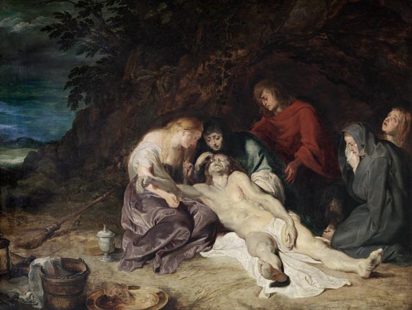 Lamentation over the Dead Christ with St. John and the Holy Women de Peter Paul Rubens