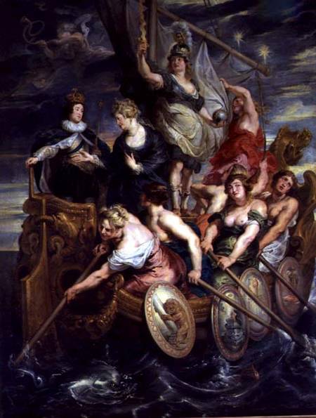 The Majority of Louis XIII (1601-43) 20th October 1614 de Peter Paul Rubens