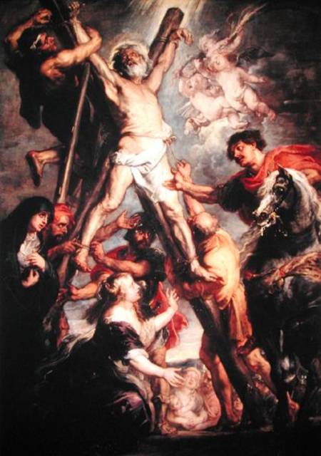 The Martyrdom of St. Andrew de Peter Paul Rubens