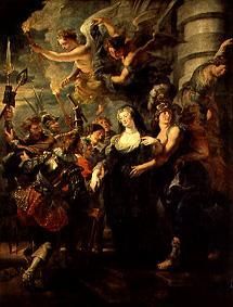 Medici cycle: The flight of the queen from Blois, de Peter Paul Rubens