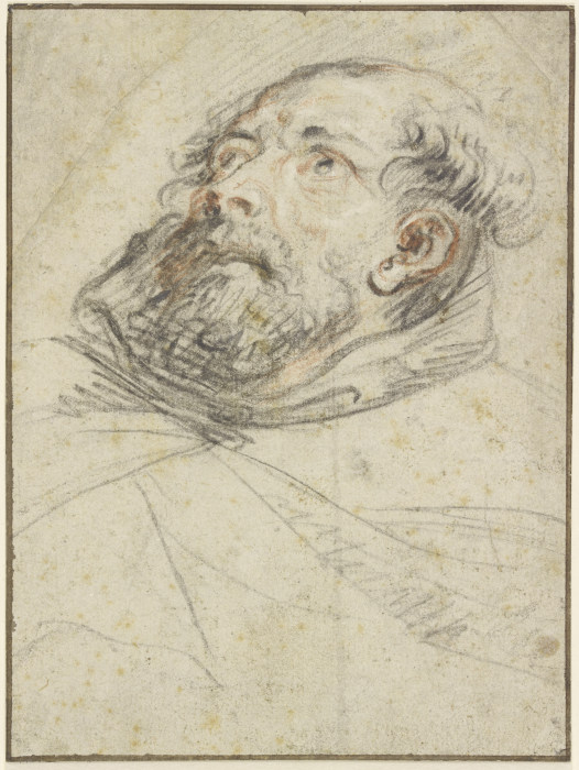 Mönch, emporblickend (exemplum doloris) de Peter Paul Rubens