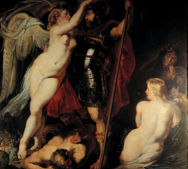 P. P. Rubens / The Hero of Virtue ... de Peter Paul Rubens