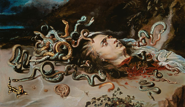 P.P.Rubens, Das Haupt der Medusa de Peter Paul Rubens