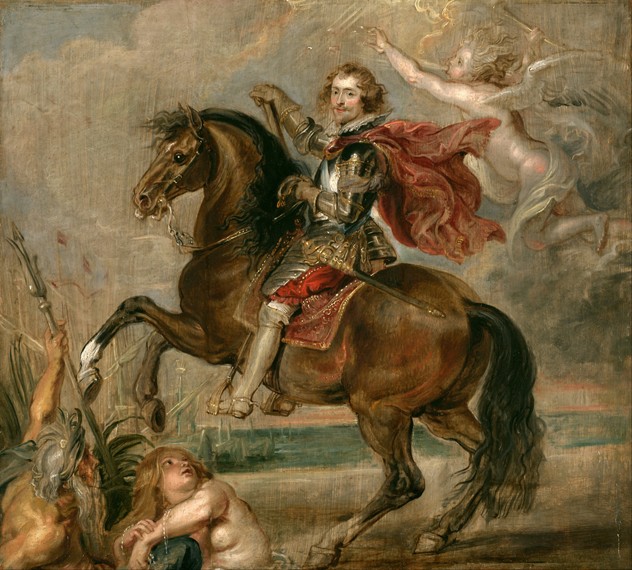 Equestrian Portrait of the Duke of Buckingham de Peter Paul Rubens