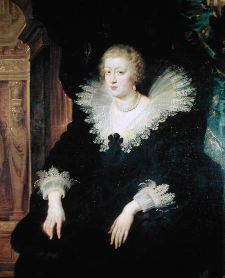 Portrait of Anne of Austria (1601-66) de Peter Paul Rubens