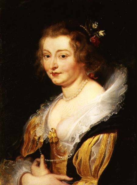 Portrait of Catherine Manners, Duchess of Buckingham de Peter Paul Rubens