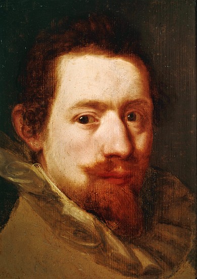 Portrait of Peeter Snayers, c. 1626 de Peter Paul Rubens
