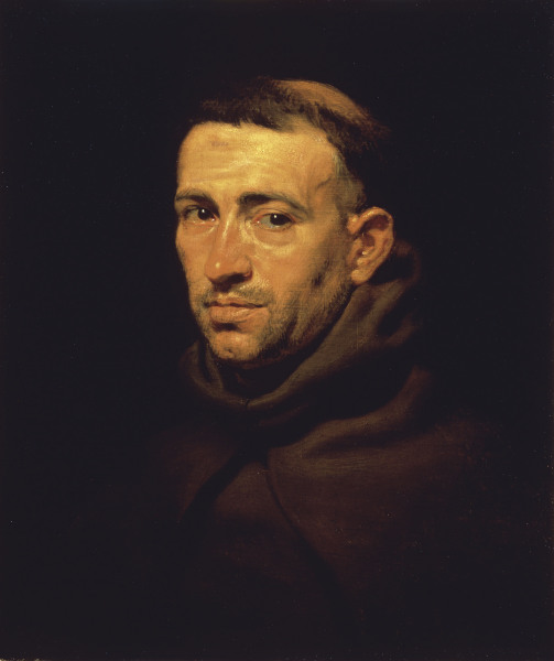 P.P.Rubens / Portr.of a Franciscan /1615 de Peter Paul Rubens