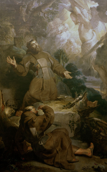 P.P.Rubens / Stigmaisation of Francis de Peter Paul Rubens