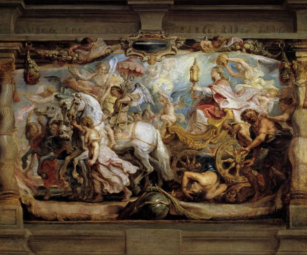 P.P.Rubens, Triumph of the Church de Peter Paul Rubens