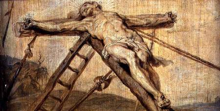 The Raising of the Cross (panel) de Peter Paul Rubens