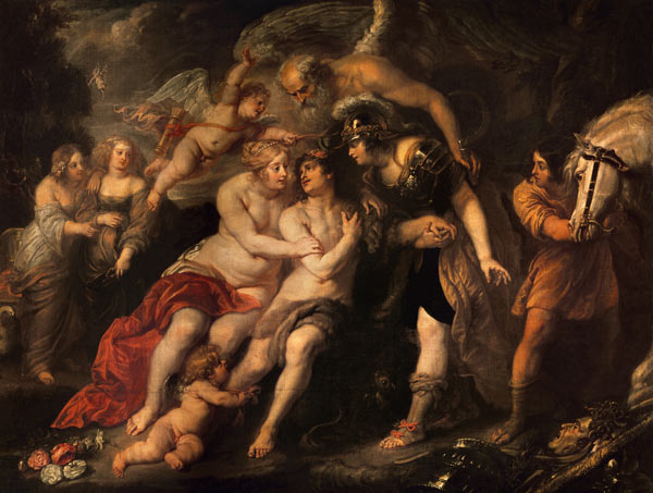 Rubens / Hercules at the Crossroads de Peter Paul Rubens