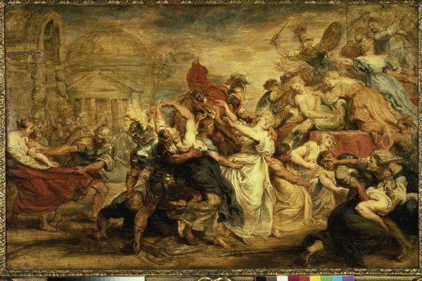 Rubens / Rape of the Sabine Women de Peter Paul Rubens