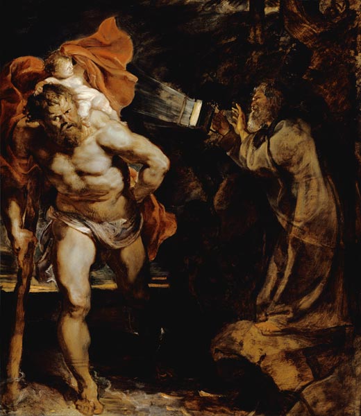 The St. Christophorus. - Peter Paul Rubens