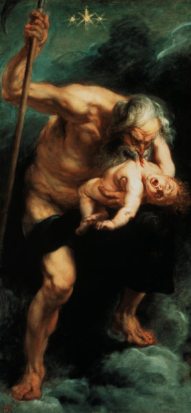 Rubens / Saturn devouring a Son de Peter Paul Rubens