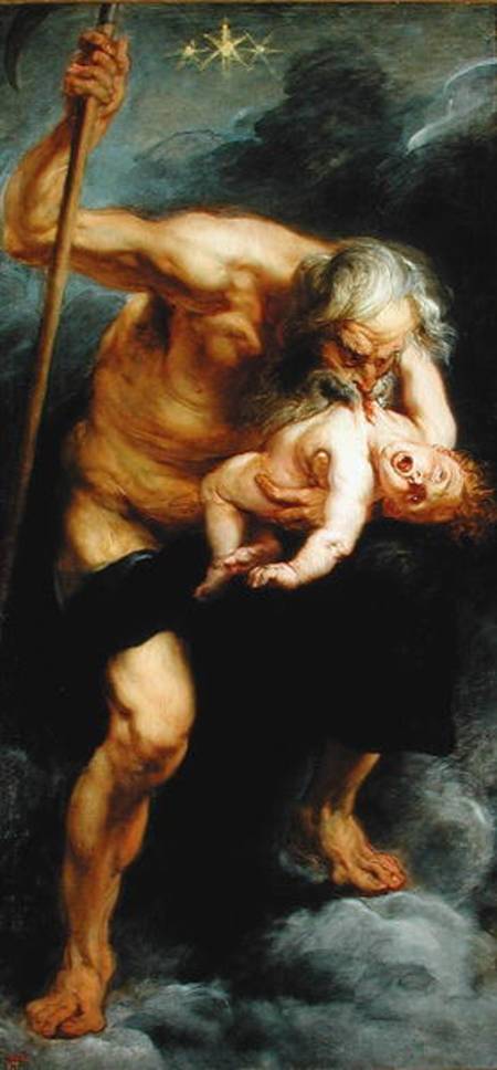 Saturn Devouring his Son de Peter Paul Rubens