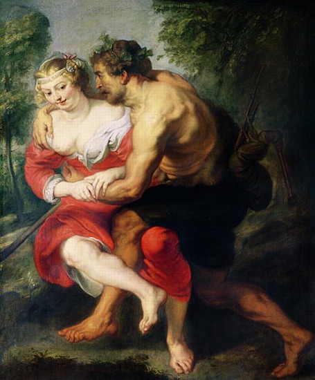 Scene of Love or, The Gallant Conversation de Peter Paul Rubens