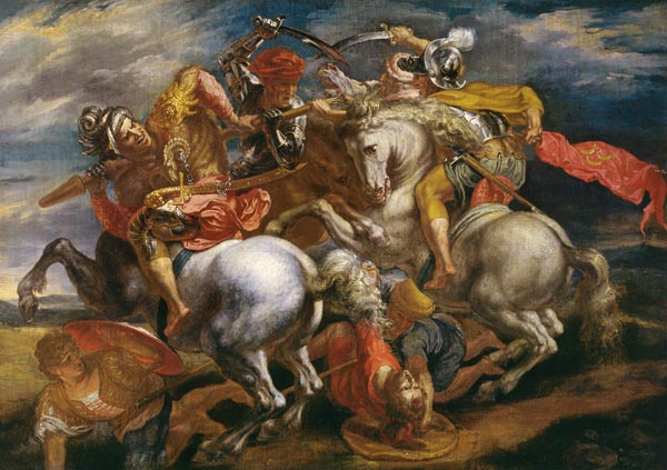 Fight of Anghiari de Peter Paul Rubens