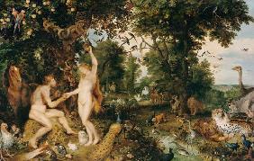 El Paraíso (Adán y Eva) El pecado humano.