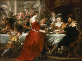 The banquet of the Herodes.