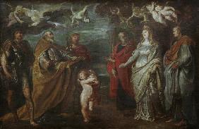 P.P.Rubens, Hl. Gregor mit Märtyrern