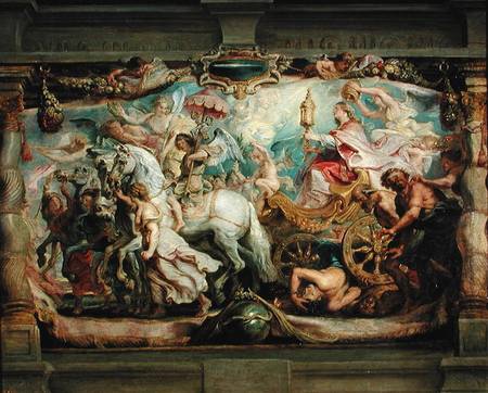 The Triumph of the Church over Fury, Hatred and Discord de Peter Paul Rubens