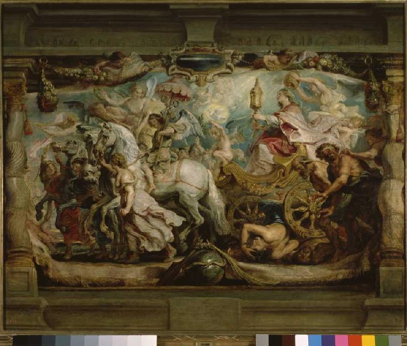 The triumphal procession of the Ecclesia. (Triumph de Peter Paul Rubens