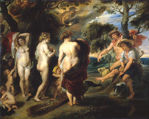 Das Urteil des Paris de Peter Paul Rubens