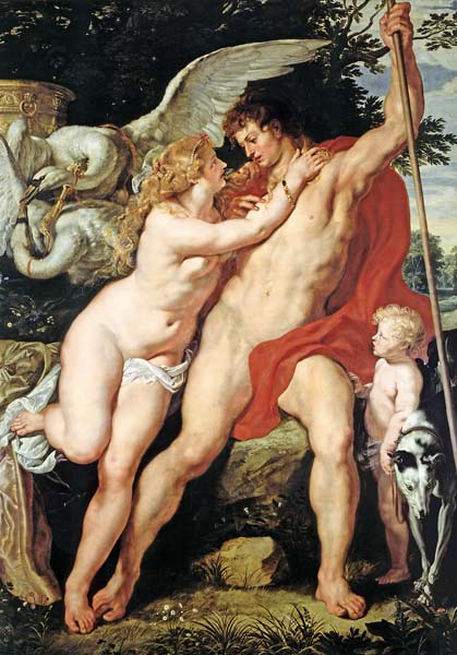 Rubens / Venus and Adonis de Peter Paul Rubens