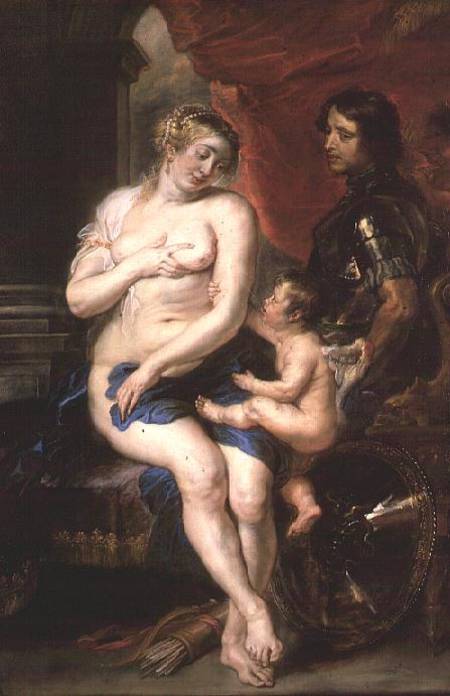 Venus, Mars and Cupid de Peter Paul Rubens