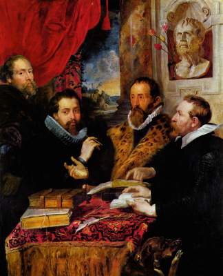The four philosophers de Peter Paul Rubens