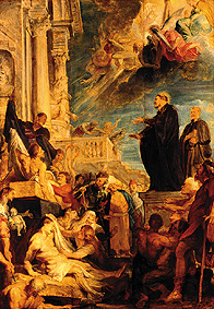 The wonders of the St. Franz Xaver de Peter Paul Rubens