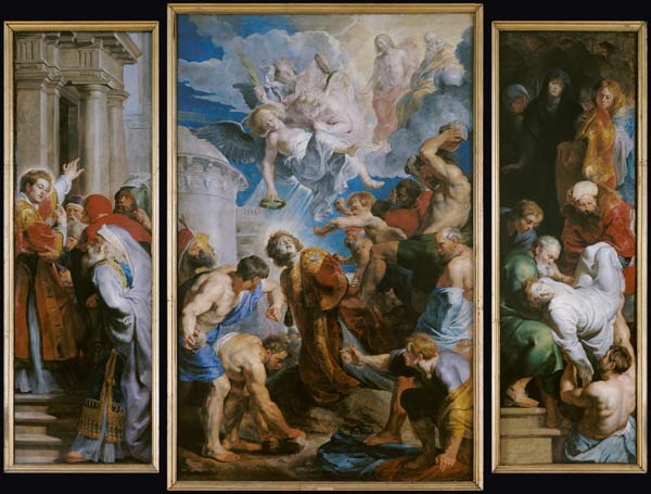 The Martyrdom of St. Stephen de Peter Paul Rubens