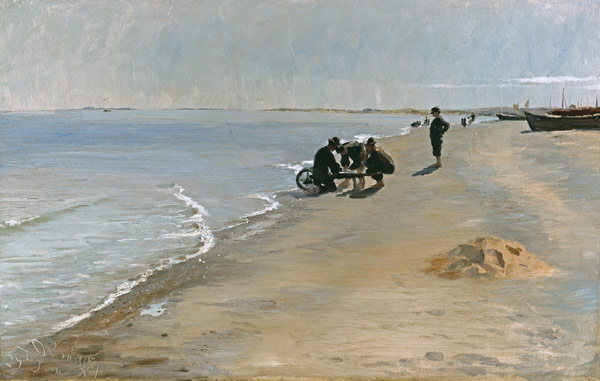 Südstrand bei Skagen de Peder Severin  Krøyer