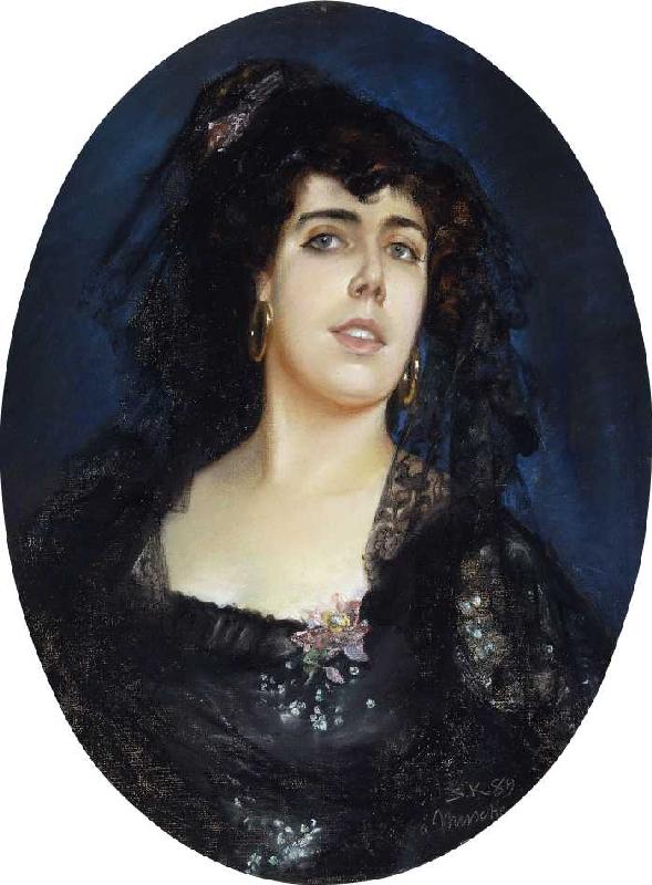 Portrait von Anne Pelterson-Norrie de Peder Severin  Krøyer
