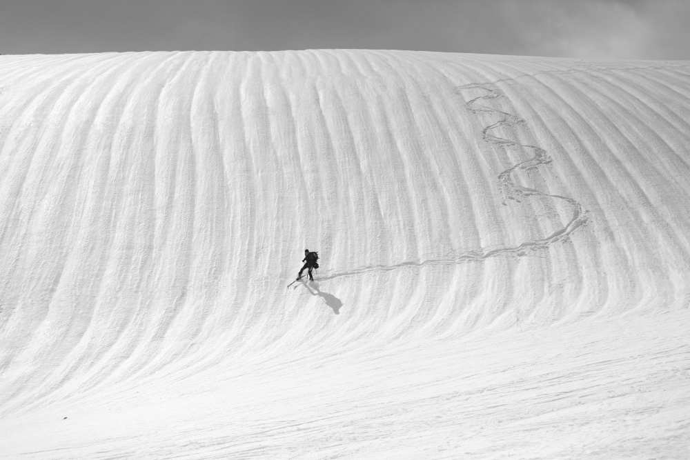 Snow wave surfing de Peter Svoboda