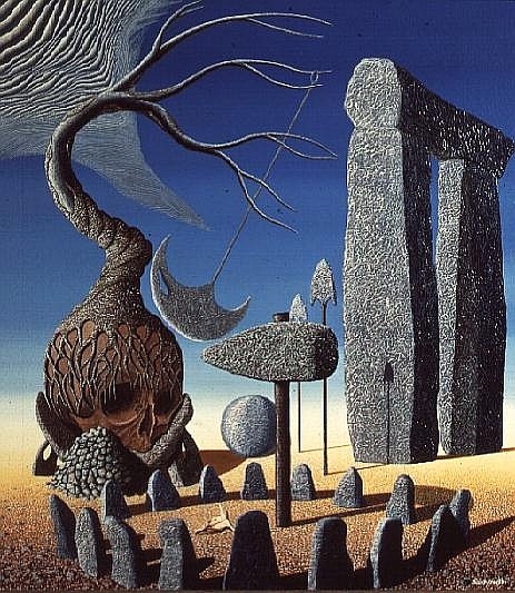 The New Stone Age (oil on canvas)  de Peter  Szumowski
