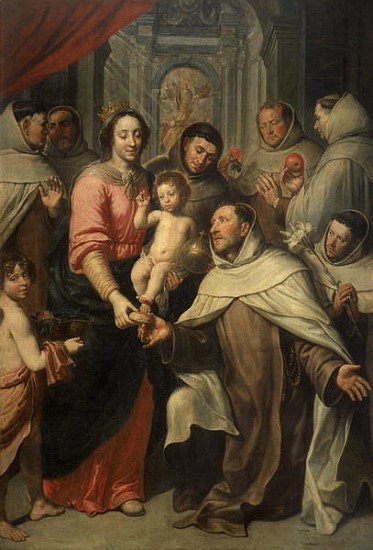 The Virgin of the Carmelites de Peter van Lint