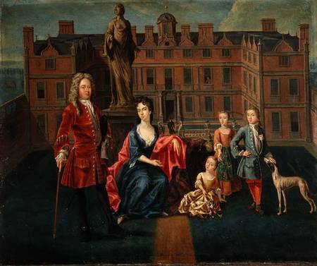 The North Family at Glemham de Peter Vanderbank