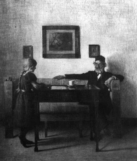 At Grandfather's House de Peter Vilhelm Ilsted