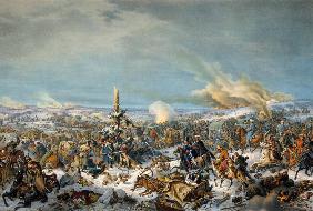 Crossing the Berezina River on 17 November 1812