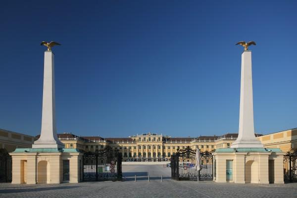 Wien, Schloss Schönbrunn, Eingang de Peter Wienerroither
