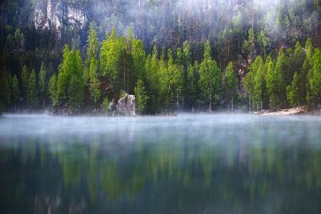 Magical Morning Lake