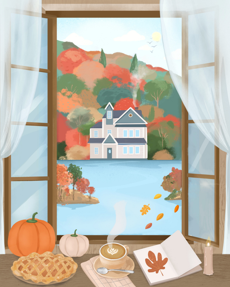 Autumn Cottage de Petra Lizde