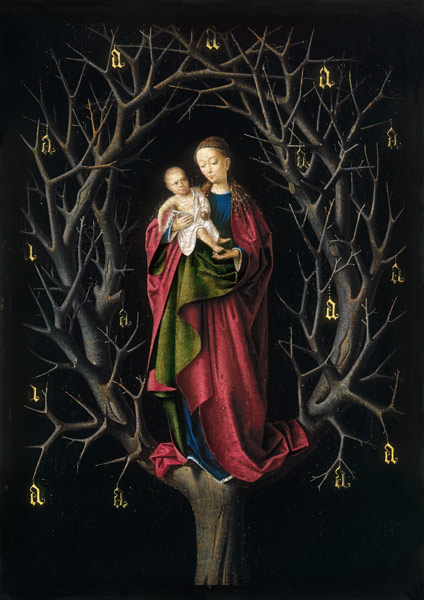 The Virgin of the dry Tree de Petrus Christus