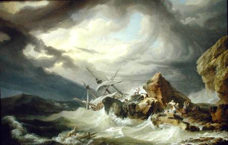 Shipwreck de Philip James (auch Jacques Philippe) de Loutherbourg