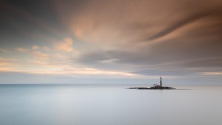 Winters Dawn at St. Marys Lighthouse
